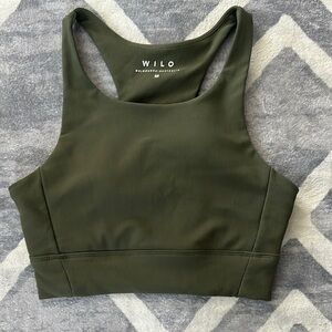 WILO Racer Back Sports Bra size Medium